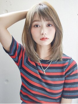 リノ 吉祥寺(Lino kichijoji) 20代30代40代レイヤーミディアム小顔前髪