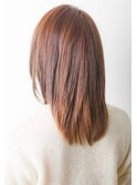 切りっぱなしボブ/美髪/ピンクブラウン[ショートカット/浦和]