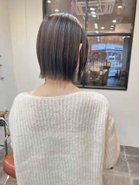 ミイロ(miiro) きれいなラインでぱつっとボブ