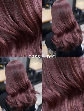 アイシー 表参道(ICY) これからの夏に向けて！暖色カシスレッド　ワインレッド＊RINA