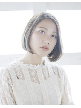 アウラ(Aula by marbles) ワンレンボブ/ボブ/オリーブアッシュ/オリーブベージュ[横浜]