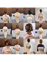 セットサロン カリーナ(carina)&nbsp;着物ヘア