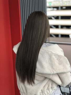 フェニーチェ オン ザ ビーチ(FENICE on the beach) 暗めベージュ#髪質改善#髪質改善カラー#前髪#韓国