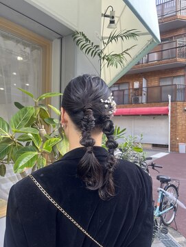 サンクチュアリ ウィズエデン 京橋店(Sanctuary with eden) ツイン　ヘアセット