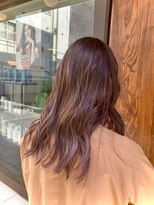 ランソ(RUNSO)&nbsp;バレイヤージュ×ピンクパール♪