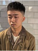 カジュアルクロップフェードカット