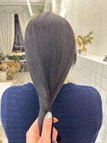 リル(re'll)&nbsp;《花屋併設》透明感ラベンダー［酸性ストレート/ヘアセット］