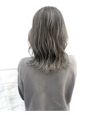 白髪ぼかしハイライト