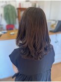 コテ巻き風パーマ