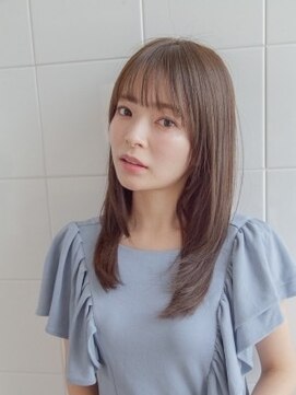 ヘアアンドリラクゼーション シャッセ(Hair&Relaxation SASE) 透明感顔まわりレイヤースタイル