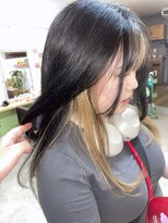 オリビアヘアー(OLIVIA HAIR) 縮毛矯正毛も映える黒髪インナー