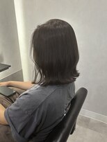 セカンド 鴨江店(2COND)&nbsp;くびれボブ×オリーブグレージュ