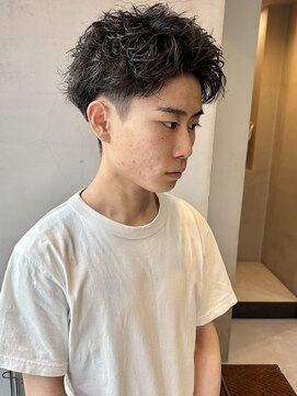 ヘアー アイス ルーチェ(HAIR ICI LUCE) メンズ/ベリーショート/スパイキー/ピンパーマ/大矢