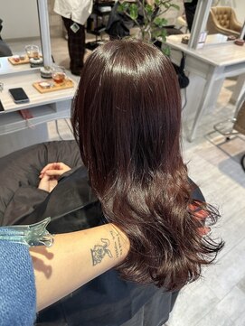 アストランティア 栄店(ASTRANTIA) 【 miho 】ピンクブラウンカラー ＊＊