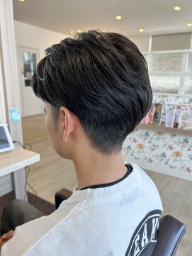 ファーストクラス みどり店 刈り上げマッシュ