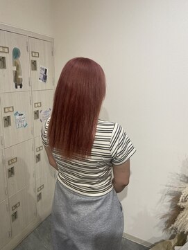 パプスドコワフュール 甲子園口店(Pap's de coiffeur) ピンクベージュ