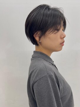 ロマリア 青山 南青山(Lomalia) 乾かすだけでキマる髪/黒髪ナチュラルショートヘア