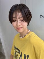 クロト(Clotho)&nbsp;王道可愛い◎丸みナチュラルショート×ブラウンカラー