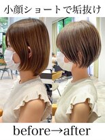 ヨリ サッポロ 札幌大通(yori SAPPORO)&nbsp;似合わせカット30代40代50代ショートボブくびれレイヤーカット