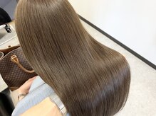 *ブリーチなしでも透明感は叶う*髪を痛めたくない方にこそ試してほしい、ブリーチなしダブルカラー！