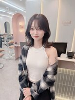 ロンドリゼル 札幌(Lond RiseL) 顔周り/小顔/レイヤー/髪質改善/韓国風巻き/ミルクティー/札幌