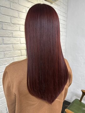 リコ 池袋東口店(Liko) カシスラベンダー ブリーチなしダブルカラー 艶髪 20代