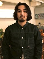 ランプ 代官山(the lamp)&nbsp;大人ゆるめスパイラルパーマミディアムセンターパート