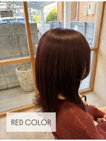 ティーズピーク(ty s peak)&nbsp;【color】  ワンカラー × RED COLOR