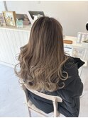 白髪ぼかしバレイヤージュ　【ROPE 横須賀中央】