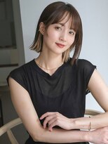 ガーデン ジングウマエ(GARDEN jingumae) 切っぱなしボブ/インナーカラー/外ハネ/レイヤーボブ/シースルー