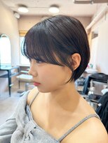 ナンバー 六本松(Number)&nbsp;大人可愛い丸みショートに顔周り♪【オオハラ】