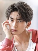 フェザーパーマシャドウパーマニュアンスパーマラウンドマッシュ