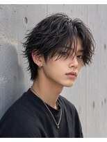 アイトーキョー 名古屋栄(AI TOKYO)&nbsp;ニュアンスパーマ/フェザーパーマ/センターパート/名古屋/栄
