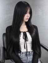 ラブスタシー 博多店(LOVESTASY)&nbsp;ジェットブラック☆無加工毛エクステ