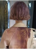 ラベンダーアッシュボブ