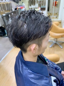 24 岸和田店 爽やかアシメショート