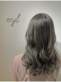 ゆるふわMIXセミディ × ダントツ人気オリーブベージュ