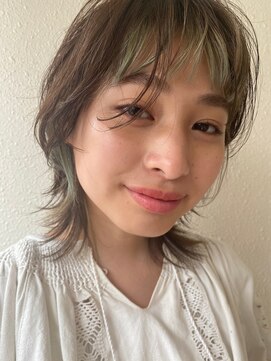 コクーン(Cocoon) デザインウルフ#ネビージュ#美髪#ホワイトグレージュ