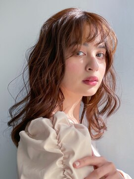 テラスコード(TERRACE CODE) マロンベージュ　ロングレイヤー