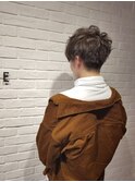 メンズ　ダブルカラー