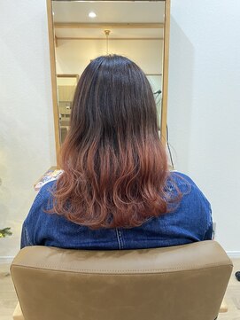 ノルン(norn.) ピンクグラデーション/アッシュピンク