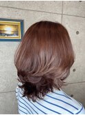 似合わせカットミディアムレイヤー