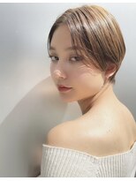 キース ヘアアンドメイク 恵比寿(kith. hair&make)&nbsp;ショート/骨格補正/イノアカラー/イルミナカラー/恵比寿髪質改善