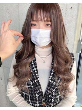 ガルボ ヘアー(garbo hair) ブラウンカラー エクステ 10代 20代