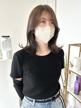 コト 福井大和田店(coto) 福井　大和田　韓国ヘア　アッシュベージュ　くびれヘア　20代