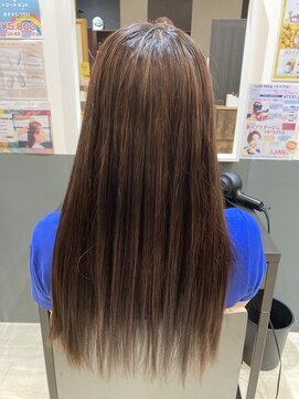 ビーズカラー イオンタウン米沢駅前店 ソーレカラー ベリーショコラ6トーン/7