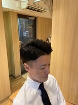 ヘアーモードキクチ 日本橋三越前店 メンズバーバースタイル