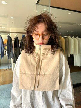 ノラ ヘアーサロン(NORA HAIR SALON) 【元】ラフなミディアムパーマ