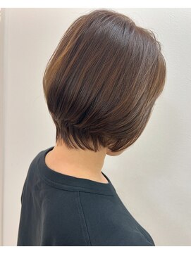 アールモンドヘア新世界 【北見】#ショートボブ#ボブ#ショート