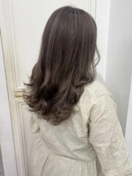 ブルー 盛岡店(BLUE) 美髪/大人かわいい/こなれミディ/サンドベージュ